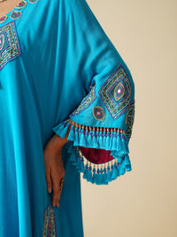 Firozi Designer Ethnic Wear Kaftan Suit for Women
